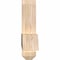 Ekena Millwork Eugene Smooth Timber Gable Bracket, Douglas Fir, 36"W x 12"H x 3 1/2"D x 3 1/2"F, 8/12 Pitch GBW036X12X0404EUG00SDF - alternate 5